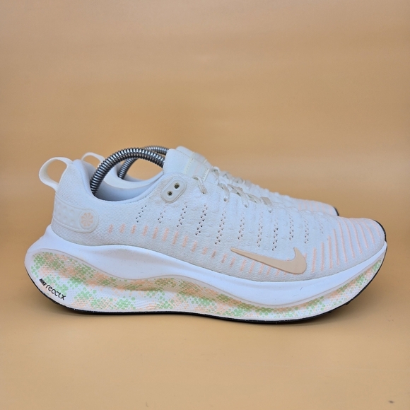 Nike ReactX Infinity Run 4 Sail Crimson Tint Women's Running Shoes Size 10 - Picture 3 of 8